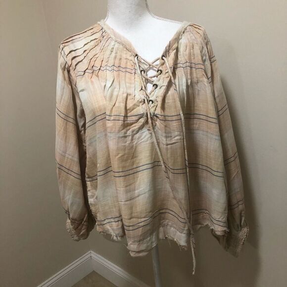 NWOT Free People tunic blouse size XS oversize - Picture 5 of 8